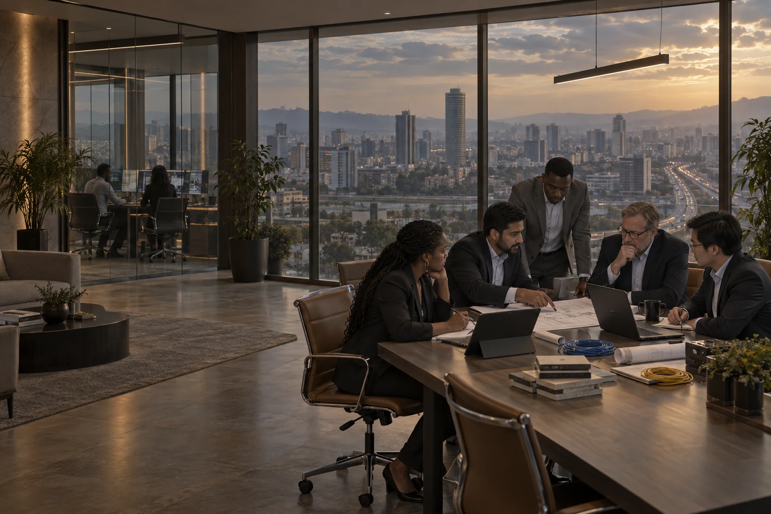 Illustrative technology collaboration in Addis Ababa